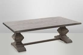 Made of mdf and laminated particle board. Casa Padrino Landhaus Coffee Table Oak Rustic Grey 140 X 80 Cm Baroque Salon Coffee Table Solid Oak