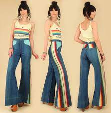 May 14, 2020 · here's some background on 1970s fashion so you can put together the perfect outfit for set. Rare Vintage 70s Rainbow Striped Bell Bottoms Jeans Serape Patchwork Detail Hellhound Vintage 70s Denim Fashion Bell Bottoms Apple Bottom Jeans