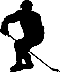 Gift Tag Outline Hockey Party Hockey Crafts Hockey Decor