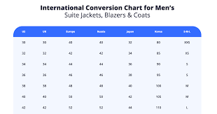 Women dress size conversions us to international. Men S International Size Conversion Chart