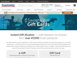For example, you provide personal information when you place an order, request a publication, or contact us. Sweetwater Gift Card Balance Check Balance Enquiry Links Reviews Contact Social Terms And More Gcb Today