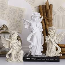 Check spelling or type a new query. Angel Statue Resin Desk Living Room Sketch Practice Estatua Festival Figurines Sculpture Modern Art Home Decoration Accessories Figurines Miniatures Aliexpress