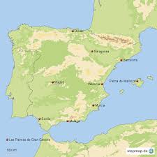 Stepmap Die 10 Grossten Stadte Spaniens Landkarte Fur Spanien