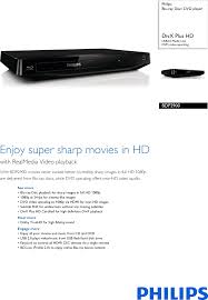 Since i dont have much idea about philips blu ray players i am posting for. Philips Bdp2900 98 Blu Ray Disc Dvd Player Leaflet Bdp2900 98 Pss