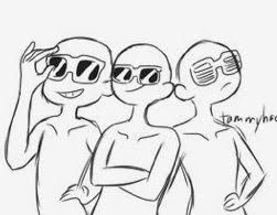 Draw The Squad 3 Drawings Of Friends Draw The Squad Funny Drawings