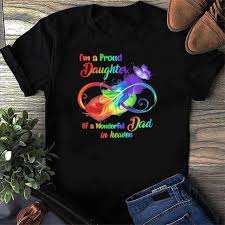 Happy fathers day quotes 2019 from daughters & sons, inspirational quotations for dad. Official I M A Proud Daughter Of A Wonderful Dad In Heaven Happy Father S Day 2021 Shirt Usa Trending Store