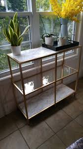 My Ikea Hack Vittsjo Shelf Spray Paint And Contact Paper Apartment Patio Furniture College Apartment Decor Home Decor