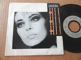 DISQUE 45T DE SANDRA " HI HI HI "