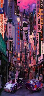 Illustration Design For Artwork Lover 3d Illustration Illustrations Art Arts Artwork 3d Anime Scenery Wallpaper Cyberpunk City Anime Scenery