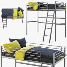 Informazioni utili per l'acquisto di un letto a soppalco ikea. Modello 3d Letto A Soppalco Ikea Svarta Turbosquid 1443966