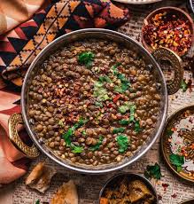 Brown Lentil Dal Whole Masoor Dal Justyna Manjari Recipe Lentil Dal Lentil Recipes Lentils