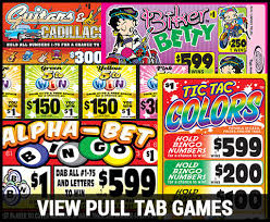 Pull tabs are charitable gaming fundraising tickets. Big Tex Bingo Games