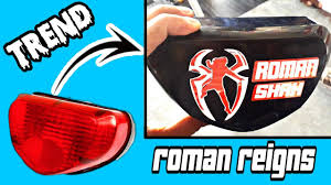 Roman reigns wwe champion wwe superstar roman reigns roman reigns smile wwe roman reigns roman reigns wrestlemania roman empire roman reigns has a few tattoos, and he just added to his collection. Bike Backlight Design Roman Reigns Logo Backliht Design 2019 The Big Dog Roman Reigns Logo Youtube