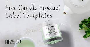 Templates for popular address/mailing sizes, 5160 templates, and cd label templates, as well as standard template sizes are available. 23 128293 Free Label Templates To Start Your Candle Business