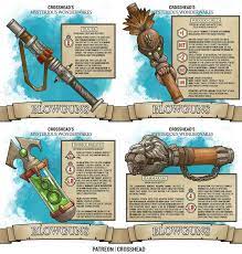 A light weapon is small and easy to handle, making it ideal for use when fighting with two weapons. Oc Art Second In My Series Of Magic Weapons Is B For Blowgun Made One For Each Rarity Again Dnd