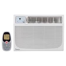 From perfect aire®, this 25,000 btu window air conditioner with electric heater is as versatile as it is efficient—eliminating the need for a separate space heater. 25 000 Btu 230v Electronic Controlled Window Air Conditioner Energy Star