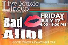 Live Music Lineup: Bad Alibi at Grist Iron Brewing...