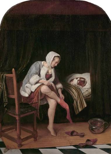 Work by Jan Havicksz. Steen