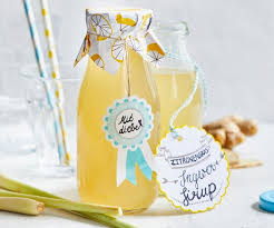 zitronengras ingwer sirup rezept zitronengras zitrone zitronensirup