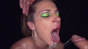 Neon nails and eye makeup on this cock throating porn whore - SexVid.xxx