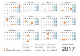 Kalender 2017 bliver lavet automatisk og vises altid online. Kalender 2017 Mit Feiertagen