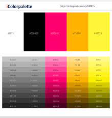 Check spelling or type a new query. 37 Latest Color Schemes With Deep Pink And Yellow Color Tone Combinations 2021 Icolorpalette