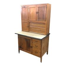 Shop for hoosier cabinet art from the world's greatest living artists. Baker S Hoosier Kitchen Cabinet With Flour Sifter Chairish