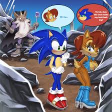 Naugus Swap Magic (Sonic and Sally body swap) by DaBigB01 -- Fur Affinity  [dot] net