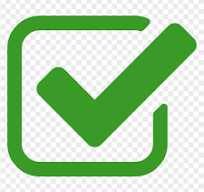 FREE Green Check Mark In Box Icon PNG | Citypng