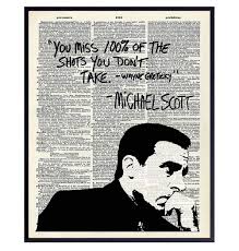 This is perhaps the most famous quote by wayne gretzky. Amazon Com Michael Scott Quote Dictionary Art Wayne Gretzky Saying 8x10 Typography Wall Art Poster Print For Room Decor Home Or Apartment Decoration Funny Affordable Gift For The Office Fans