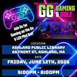 Ashland Public Library - GG's Gaming and Golf