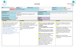 We did not find results for: Sample Lesson Plan Grade 3