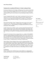 27 Sample Nomination Letters In Pdf Ms Word