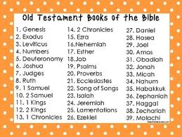2 Quick Reference Orange Border Books Of The Bible Wall Charts