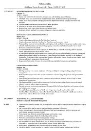 Track when you drop off, get paid, etc. Concessions Manager Resume Samples Velvet Jobs