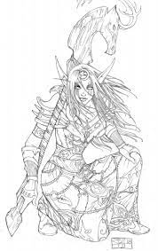 World of warcraft has had 16 years to flourish, with each biannual expansion pack yielding hundreds of hours of playtime. Drawing Warcraft 112616 Video Games Printable Coloring Pages