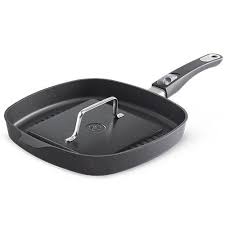 Cast iron grill pan with cover. Nonstick Grill Pan Press Set Shop Pampered Chef Us Site