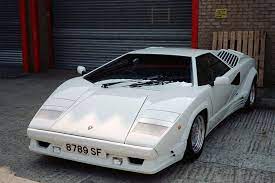 The style was introduced to the public in 1970 as the lancia stratos zero concept car. Vin Lamborghini Countach 25th Anniversary Chassis Kla12814 Supercar Nostalgia