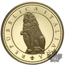 Chaque pièce a été dessinée par un artiste différent : Euro Italie 2013 50 Euro Or Rinascimento