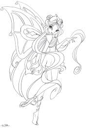 Winx Club Flora Drawing At Getdrawingscom Free For