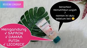 Serta sudah dermatologically tested dan hypoallergenic. Review Full Himalaya Clear Complexion Whitening Face Wash Mengandung Safron Bisa Memutihkan Youtube