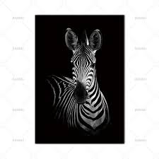 Black White Images Of Animals Black White Animals Zebra Canvas Animal Canvas Animal Canvas Paintings