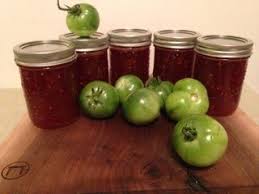Green Tomato Raspberry Jam In 2020 Green Tomato Jam Recipe Raspberry Jam Green Tomatoes