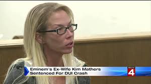 Per a tmz report on wednesday, law enforcement and emergency. Eminem S Ex Wife Kim Mathers Sentenced For Dui Crash Youtube