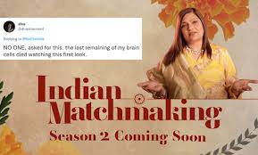 Seema Aunty Is Back With The Season 2 Of Indian Matchmaking And Twitter  Is Busy Asking The Same Question - Why? - Entertainment