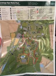 Map With Suggested Trails Picture Of Saratoga Spa State Park Saratoga Springs Tripadvisor