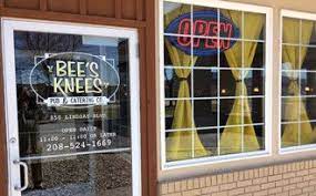 Idaho Falls Bee S Knee S Pub Catering Very Well Reviewed As A Fun And Quirky Place For Creative Food Creations And An A Bees Knees Creative Food Bar Menu