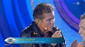 Die single heißt the passenger, wie der sender mitteilte. David Hasselhoff Big Brother Promi Big Brother Youtube