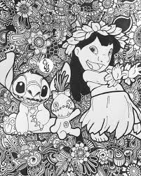 Disney Adult Coloring Pages Coloring pages with characters from popular animated movies will be extremely interesting to your little fidget.