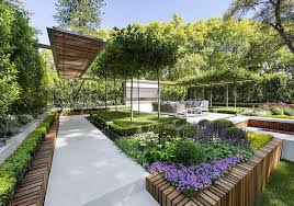 Patches Grass Simple Landscaping Ideas Tall Trees Bushes Flower Beds In 2020 Pool Landscaping Easy Landscaping Beautiful Backyards